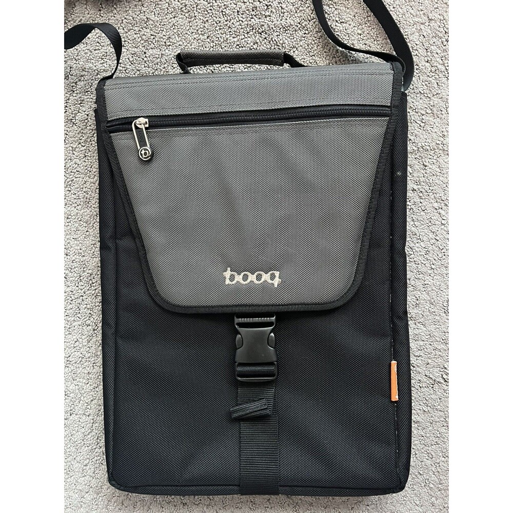booq Black Laptop Computer Tablet Notebook Messenger Shoulder Bag Soft